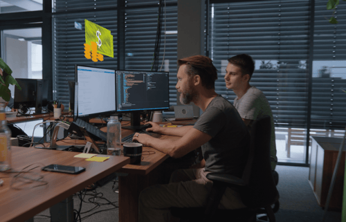 Bekannte Frameworks, die wir in der Programmierung einsetzen, sind z. B. Flutter oder Orchard Core