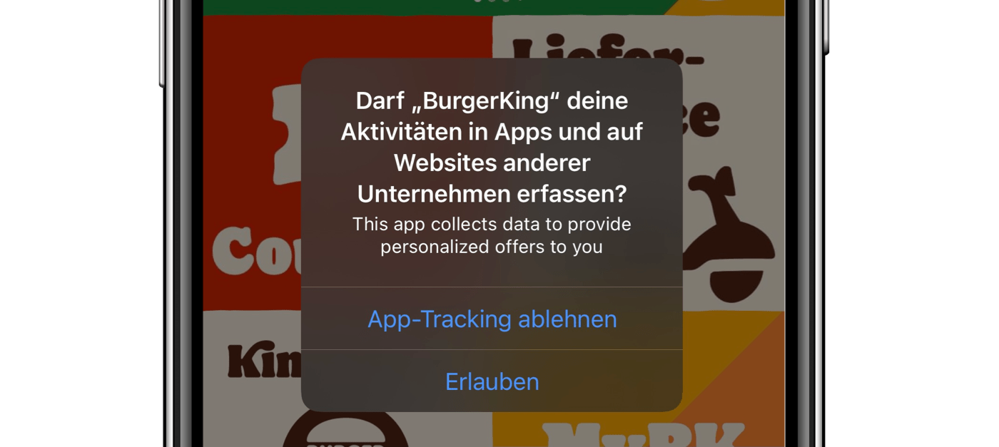 Push Nachricht zum App Tracking 
