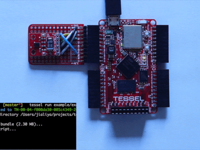 Gesten per GPIOS des Raspberry Pi auf UI-Interaktionen übertragen
