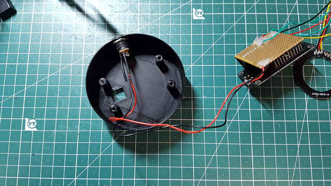 Festgelötetes Neopixel