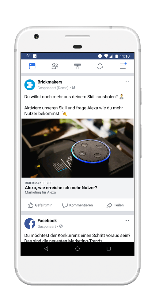 Verbreitung deines Skills durch Social Media