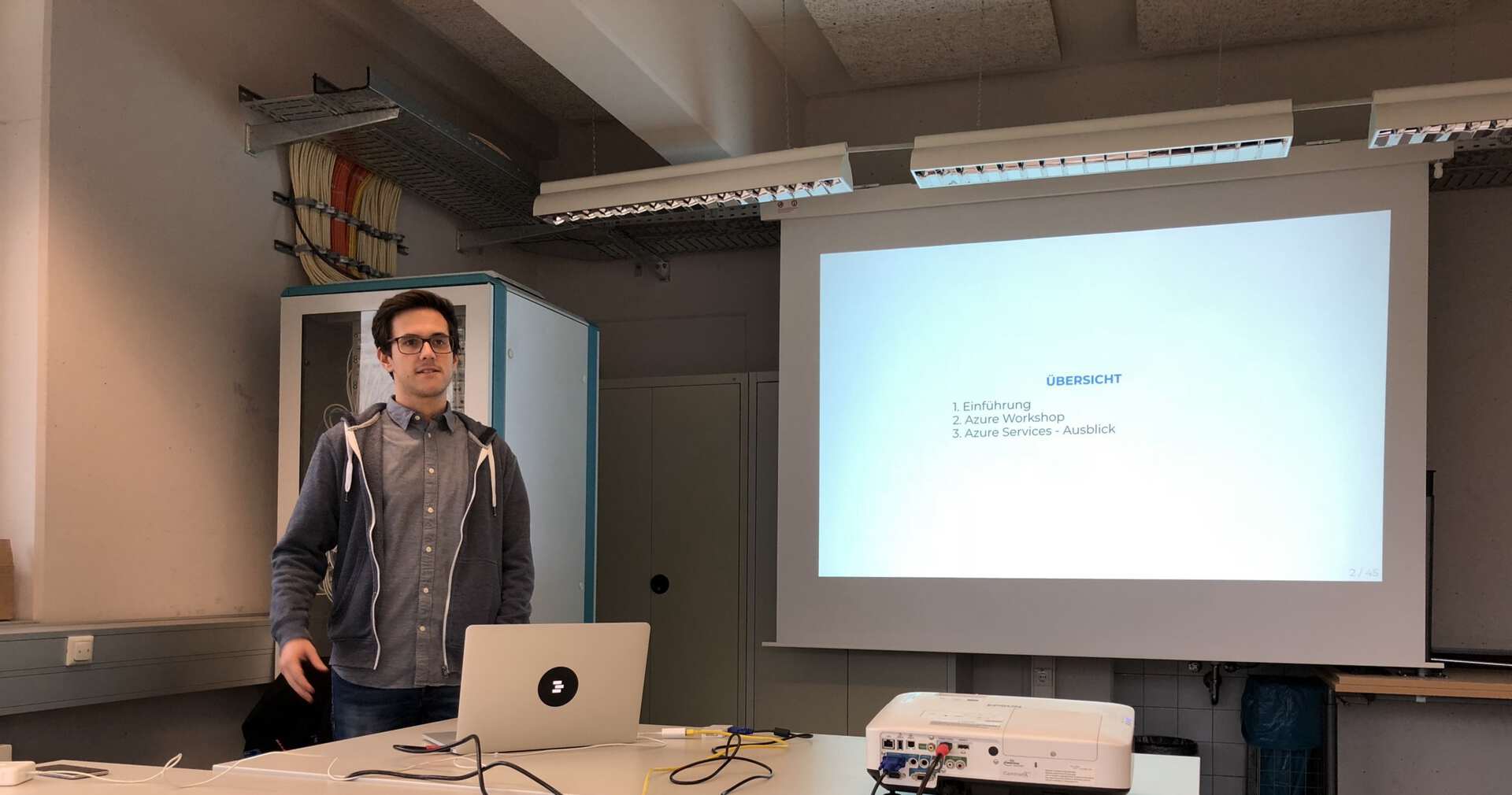 Jonas stellt die Azure Cloud vor