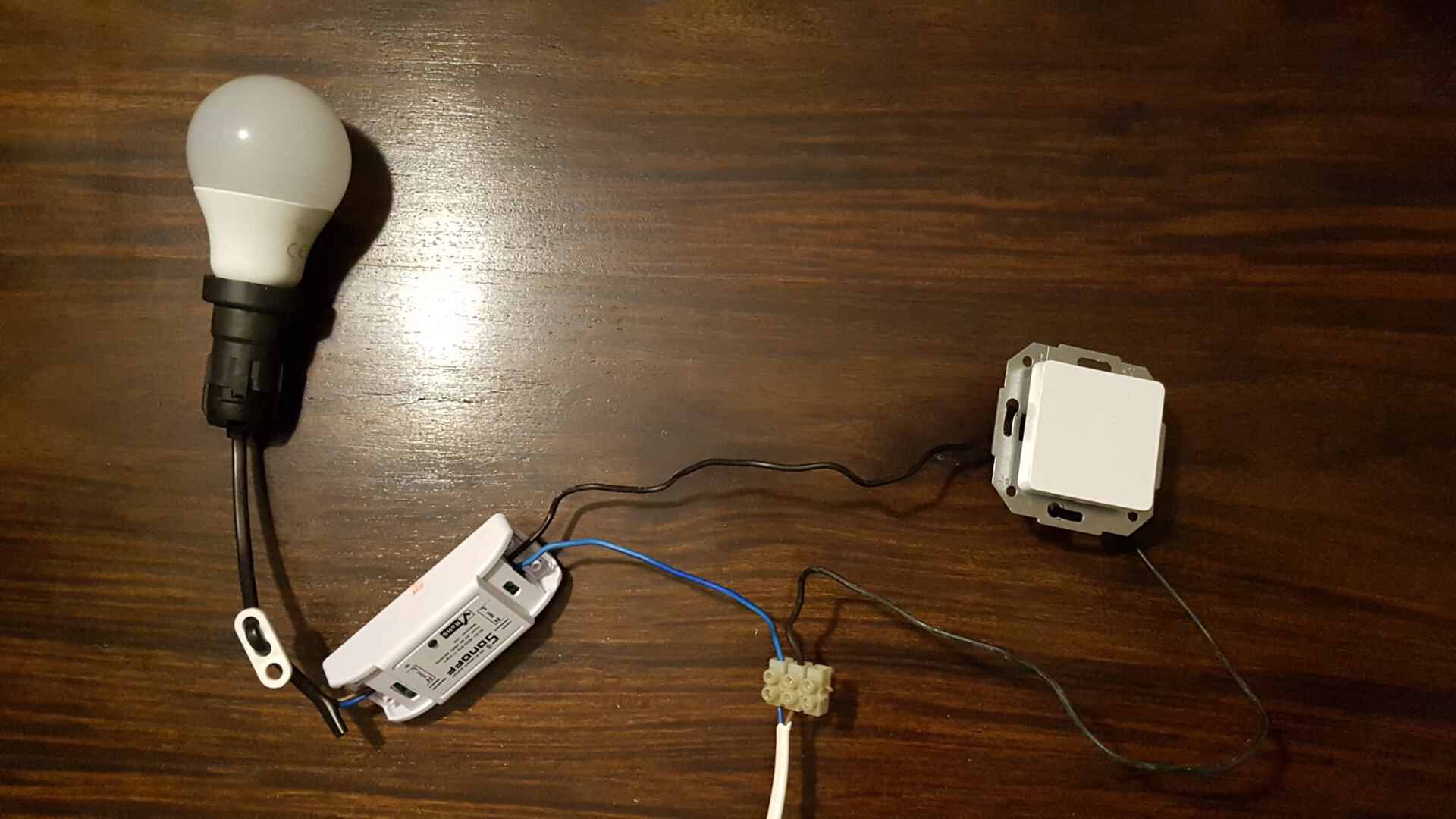 Testinstallation Smart Switch